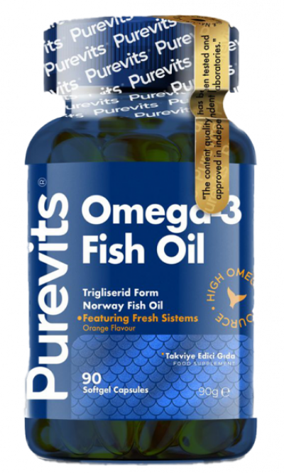 ADVANCED OMEGA-3 Yüksek Oran EPA DHA 1000 mg - Balık Yağı 