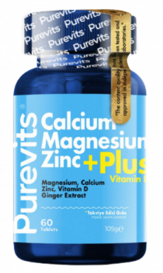 Kalsiyum – Magnezyum- Çinko- Vitamin D Plus 